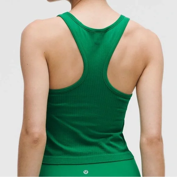 NWT Lululemon Ebb to Street Cropped Racerback Tank Top - Picture 2 of 2